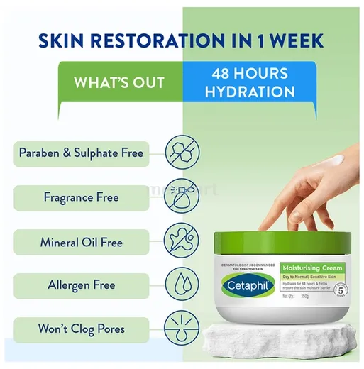 cetaphil moisturising cream 250 gm